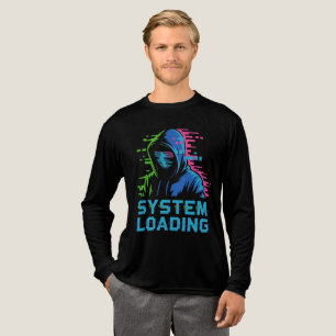 Tri-matière Chemise système en chargement – T-shirt artistique