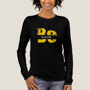 Tri-matière Design de T-shirt graphique en gras