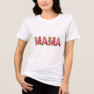 Tri-matière Mama – T-Shirt Minimaliste en Hommage à la Materni