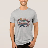 Mieux Ensemble - T-Shirt en tricot Bella+Canvas