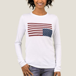 Tri-matière T-Shirt à manches longues pour femmes : En détress