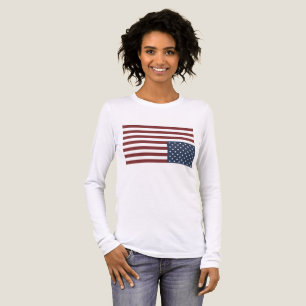 Tri-matière T-Shirt à manches longues pour femmes : En détress