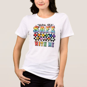 Tri-matière T-shirt Comfort Colors Vous êtes en sécurité avec