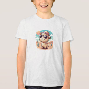 Tri-matière T-Shirt en chameau cool - joli dessin du désert An