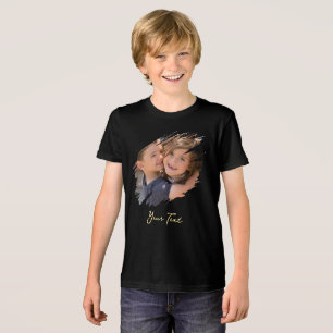 Tri-matière T-shirt en coton doux pour garçons adolescents et