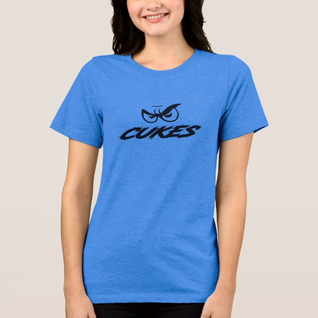 Tri-matière T-shirt femme en forme avec logo "CHARGE" (Recto)