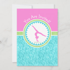 Tri-Pastel-Farbgymnastik mit Aqua Tile Einladung