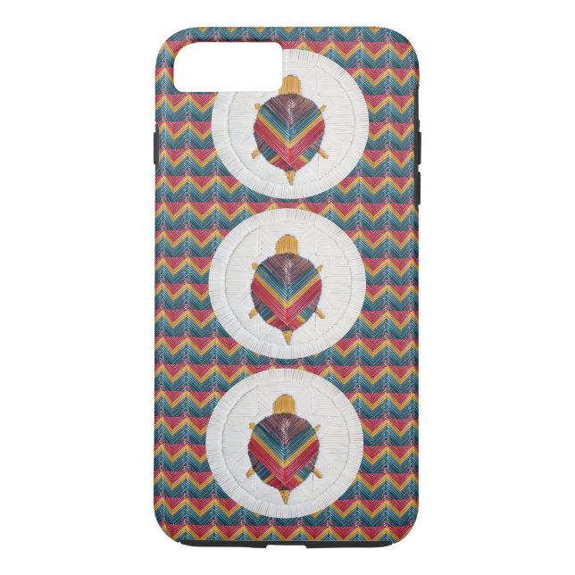 Tri Schildkröte-Stern Case-Mate iPhone Hülle (Rückseite)