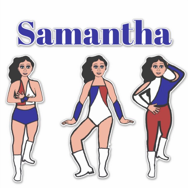 Tri Style Dancer RWB  #2 Sticker (Vorderseite)