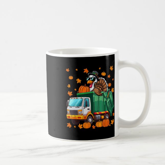 Tri Sungles Driving Garge Truck Erntedank Dr. Kaffeetasse (Rechts)
