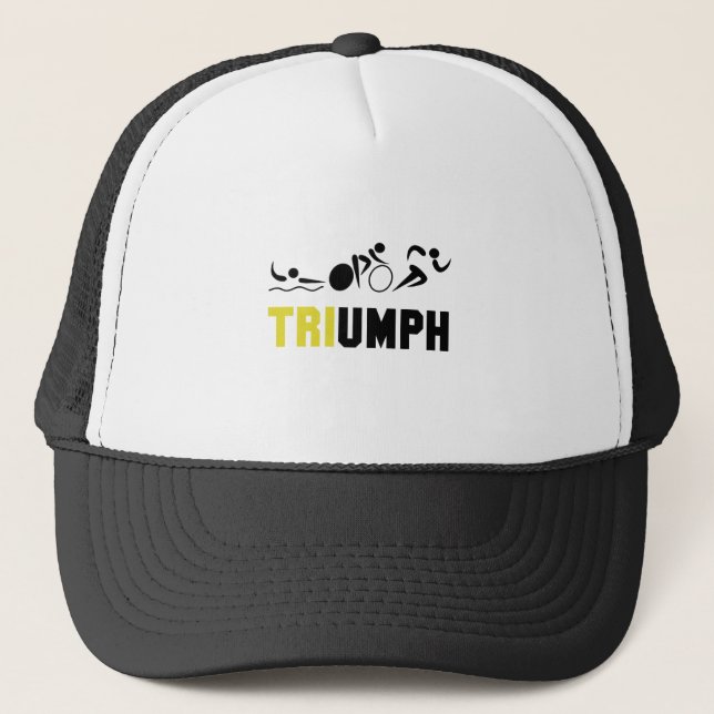 Tri Triumph Truckerkappe (Vorderseite)