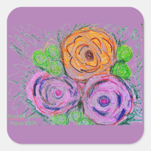 triadisch quadratischer aufkleber