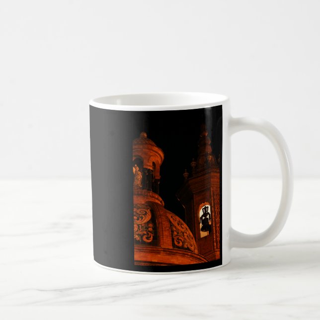 Triana Bell Tower Abend Vertikal Kaffeetasse (Rechts)