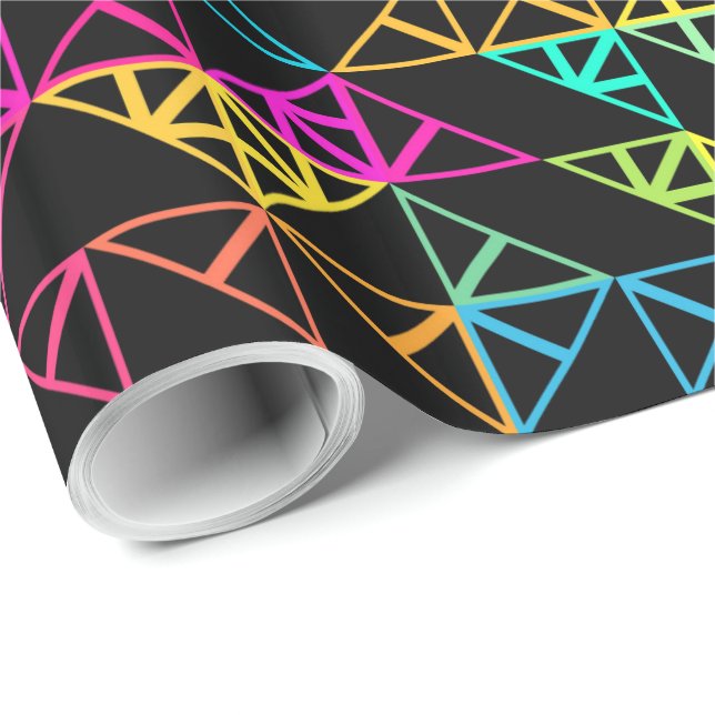 Triangle Art 1 Geschenkpapier (Rolleneckpunkt)