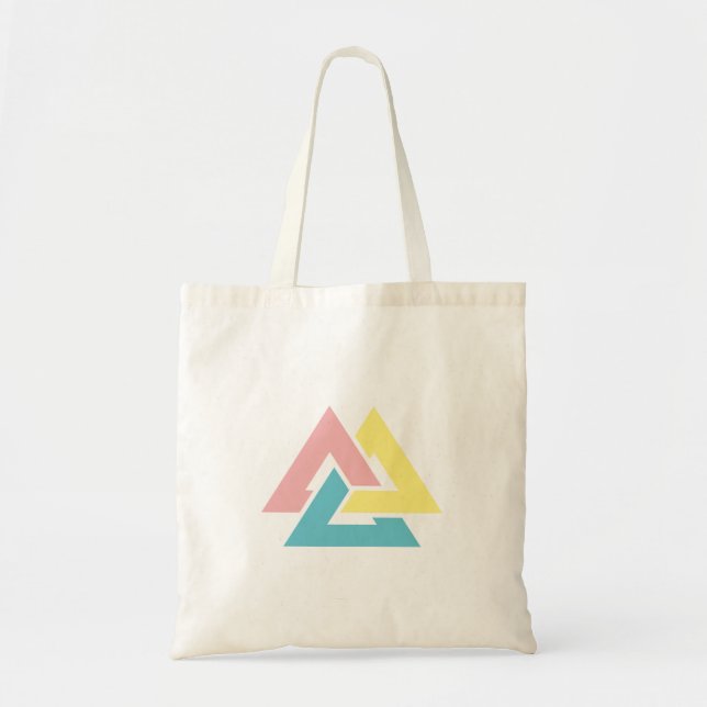 Triangle Celtic Knoten Design Tragetasche (Vorne)