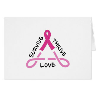 Triangle celtique de cancer du sein - survivez,