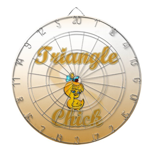 Triangle Chick Dartscheibe (vorne)
