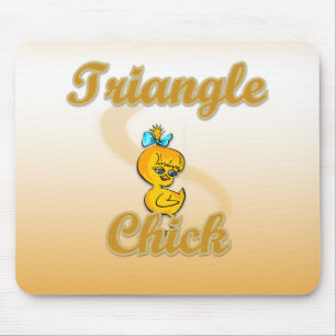 Triangle Chick Mousepad