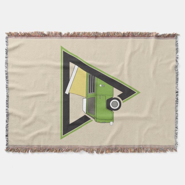 Triangle Classic Camper van Decke (Vorderseite)