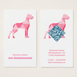 Triangle Dogge – Grand Danois Abstrait