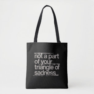 Triangle du Sac fourre-tout de tristesse