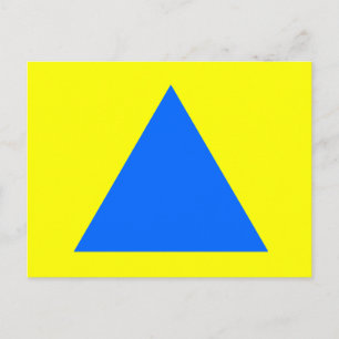 Triangle Gibney The MUSEUM Zazzle Geschenke Postkarte