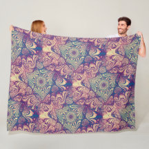 Triangle Labyrinth Mandala Nahtloses Muster 1