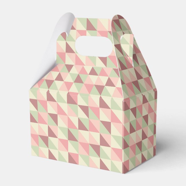 Triangle Mosaic Gevor Box Geschenkschachtel (Vorderseite)