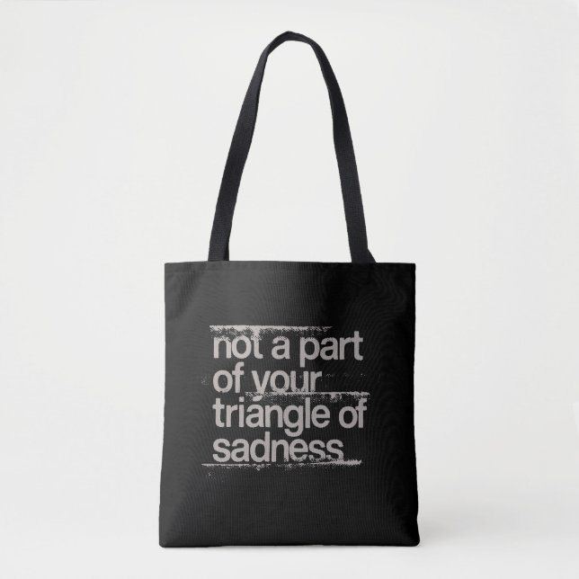 Triangle of Sadness Tote Bag Tasche (Vorderseite)