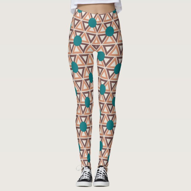 Triangle Quilt  Leggings (Vorderseite)