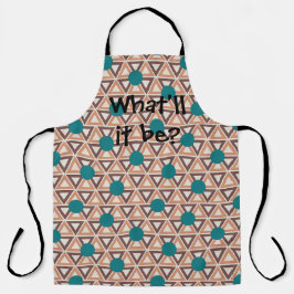 Triangle Quilt Schürze