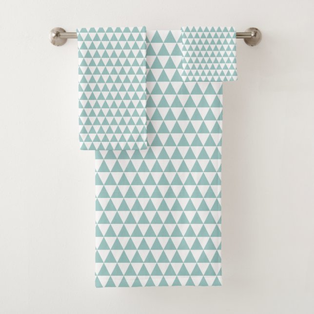 Triangle verte/bleue d'oeufs de canard (En situation)