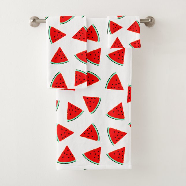 Triangle Watermelons Badhandtuch Set (Insitu)