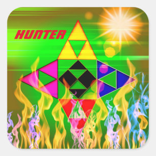 Triangles Galore Collection pour enfants - Sticker