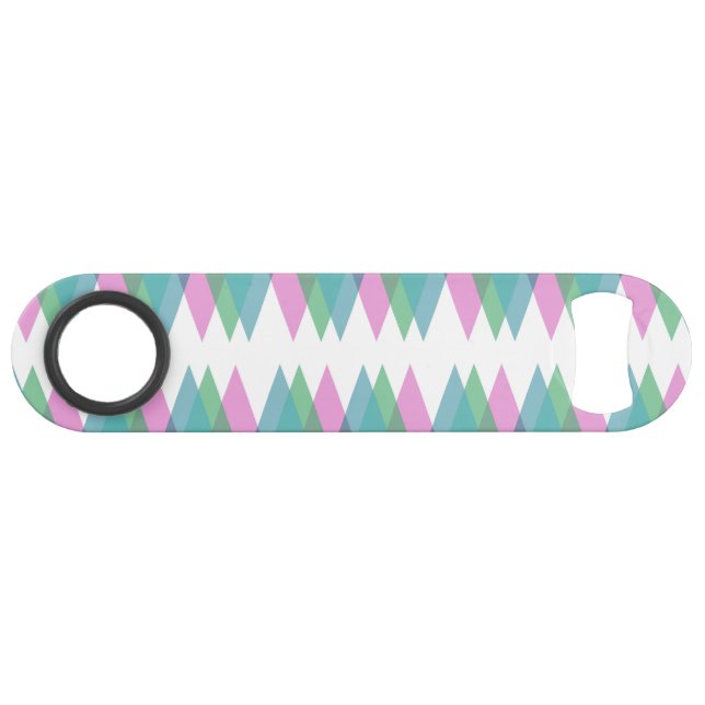 Triangles rose et vert (Devant (Horizontal))