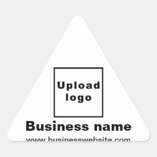 Triangulaire Site d'affaires sur Sticker Triangle Blanc