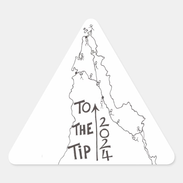 Triangulaire Sticker (Devant)