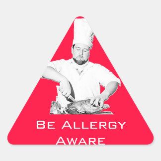Triangulaire Sticker antiallergique