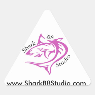 Triangulaire Sticker Shark B8 Studio
