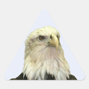 Triangulaire Sticker Triangle Eagle Bald