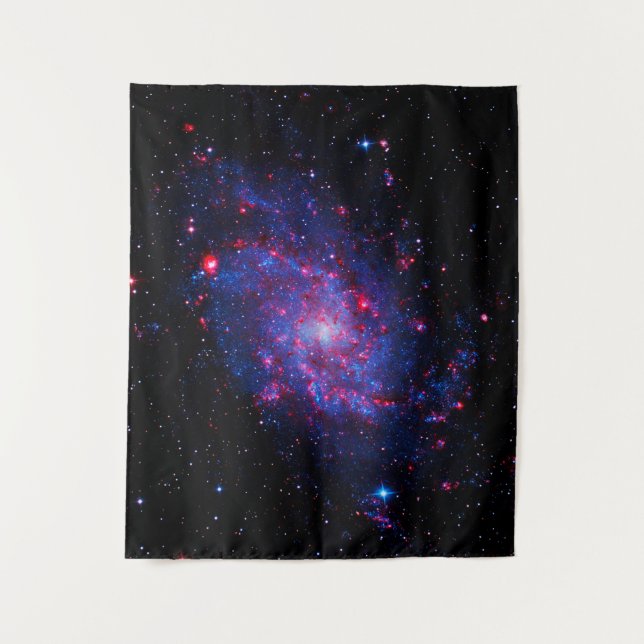 Triangulum-Galaxie Medium Wandteppich (Vorderseite)