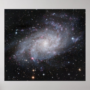 Triangulum Galaxy #6 Poster