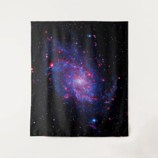 Triangulum Galaxy Large Wandteppich