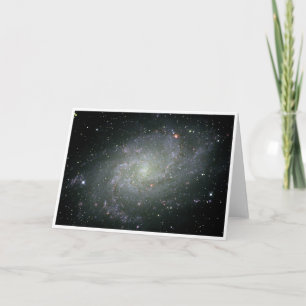 Triangulum Galaxy (M33) Greeting Card Karte
