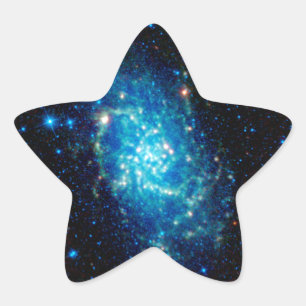 Triangulum Galaxy Stern-Aufkleber