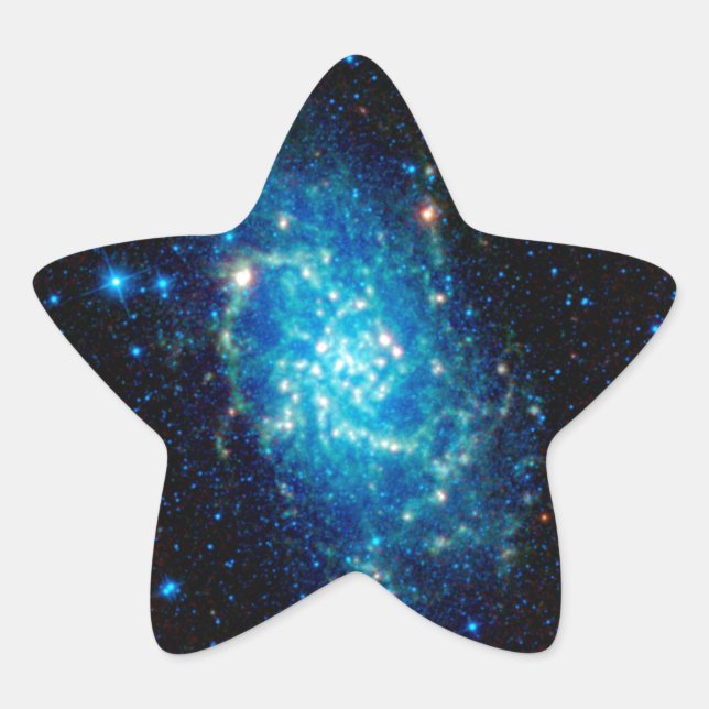 Triangulum Galaxy Stern-Aufkleber (Vorderseite)