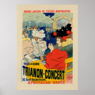 Trianon-Konzert   Georges Meunier Poster