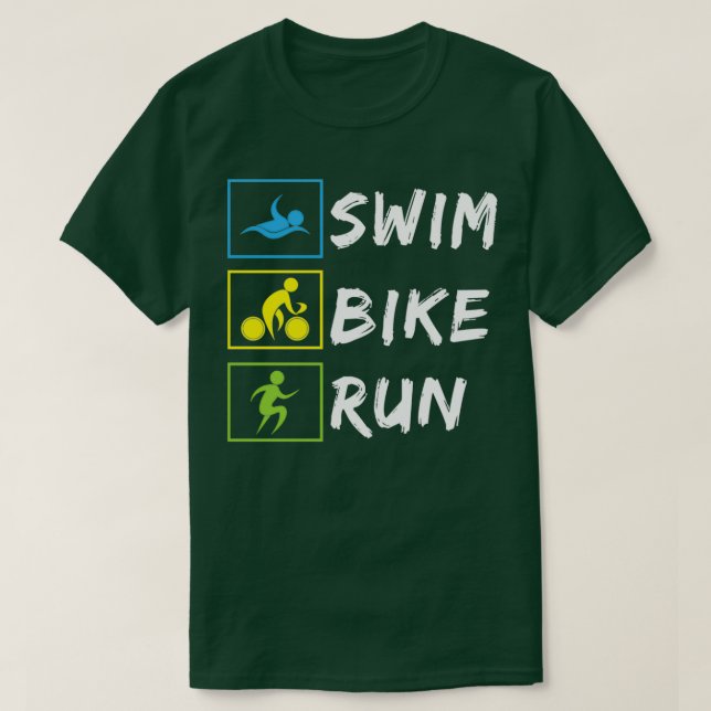 Triathle Triathle Triathlon 8 T-Shirt (Design vorne)