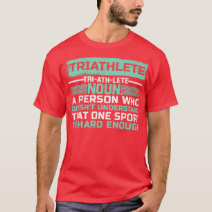 Triathle Triathle Triathlon Reiten T-Shirt