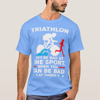 Triathle Triathle Triathlon Reiten T-Shirt